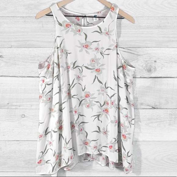 Old Navy Tops - Old Navy Sharkbite Tank Top Tunic Sz XXL 18/20